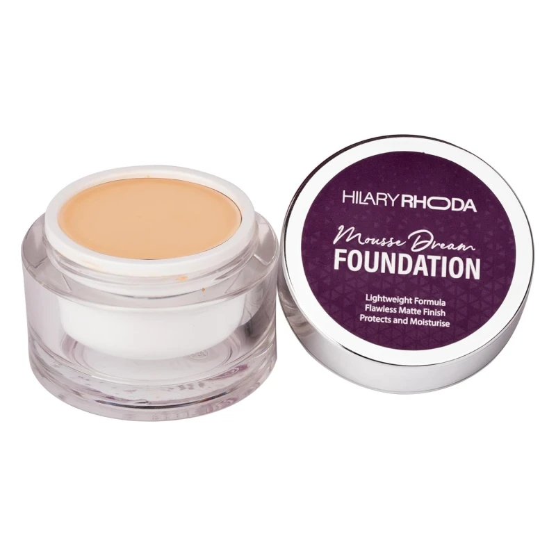 PREMIUM Mousse Dream Foundation | Lightweight & Buildable | Mousse Long Lasting & Flawless Matte Finish Foundation- 25g (Ivory | Shade 01) SH-7711 thumbnail 2
